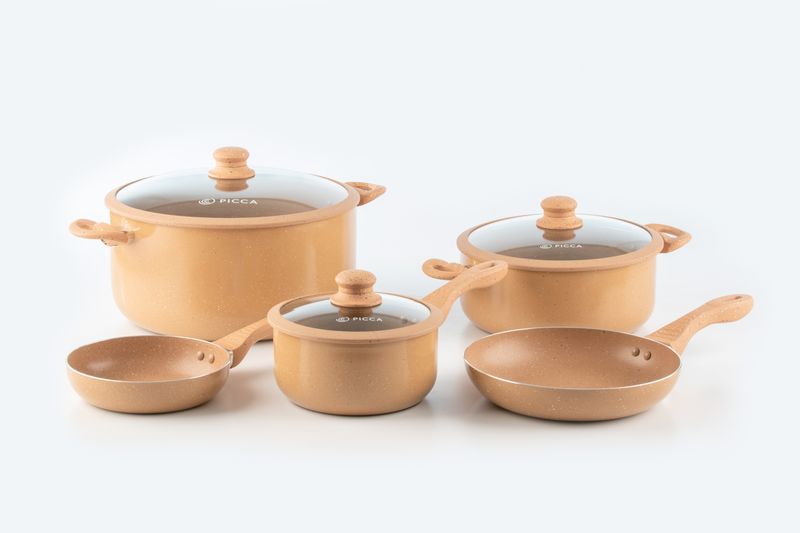 Bateria de Cocina Picca Gravina de 8 Piezas