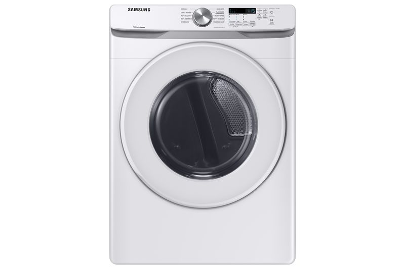 Secadora eléctrica carga frontal Samsung de 44 libras Dve20T6000W/Ap