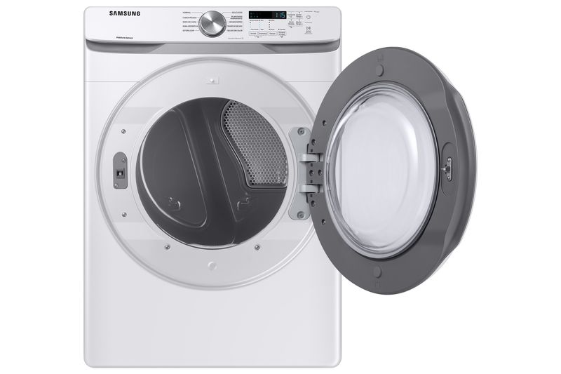 Secadora eléctrica carga frontal Samsung de 44 libras Dve20T6000W/Ap