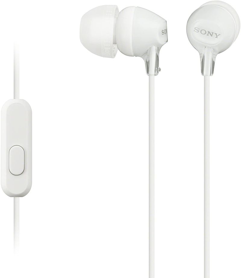 Audífonos Sony In-Ear MDR-EX15APWZUC Blanco