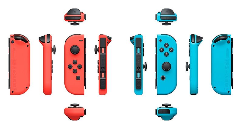 Nintendo Switch Joycon Red/Blue