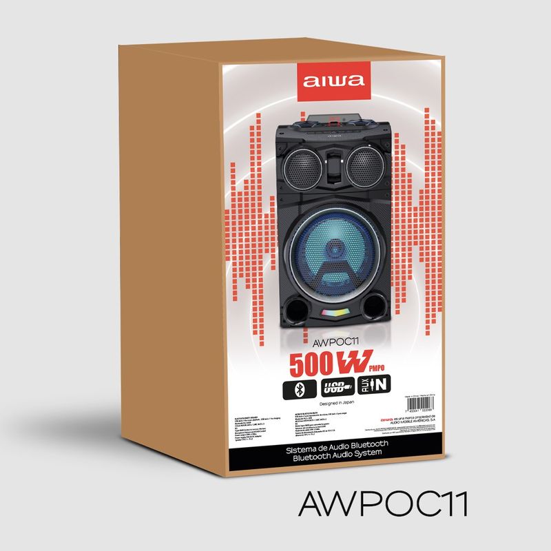 Party-Speaker-Aiwa-500W-AWPOC11
