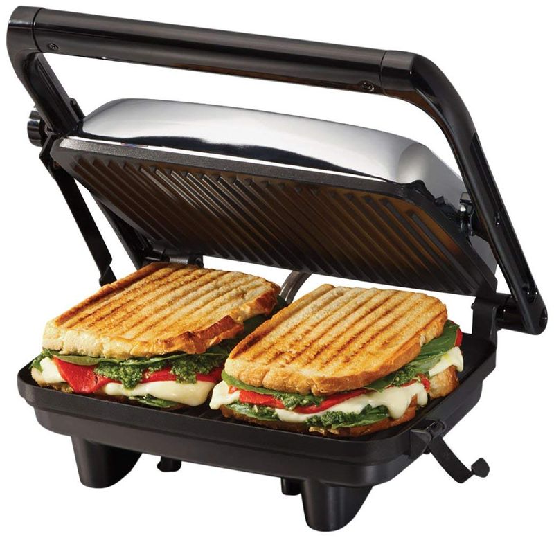 apelación dulce Consejo Sandwichera Panini Hamilton Beach HB25460 | Elektra GT - Elektra Guatemala