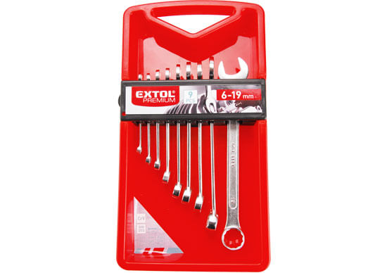 Set de Llaves Extol Cola Corona de 10Pzs.