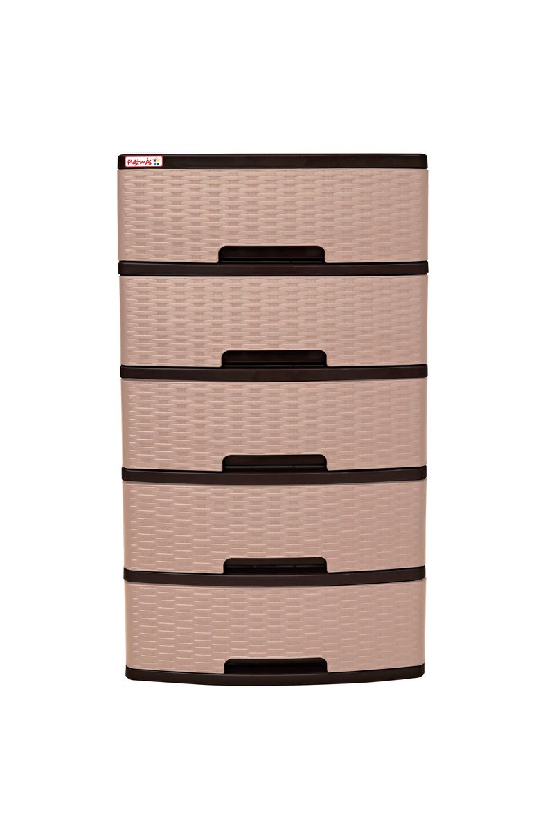 Gavetero Clasico Plastimas - 5N - Rattan - Cocoa