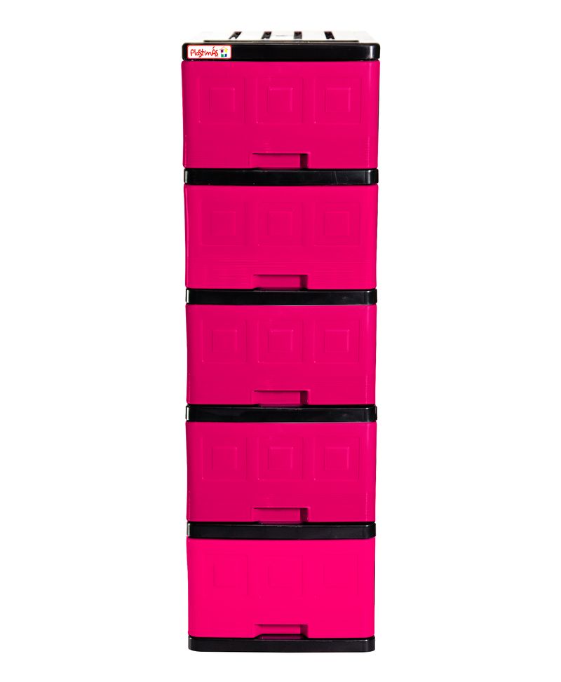 Gavetero Plastimas Mediano 5 NIV. Magenta