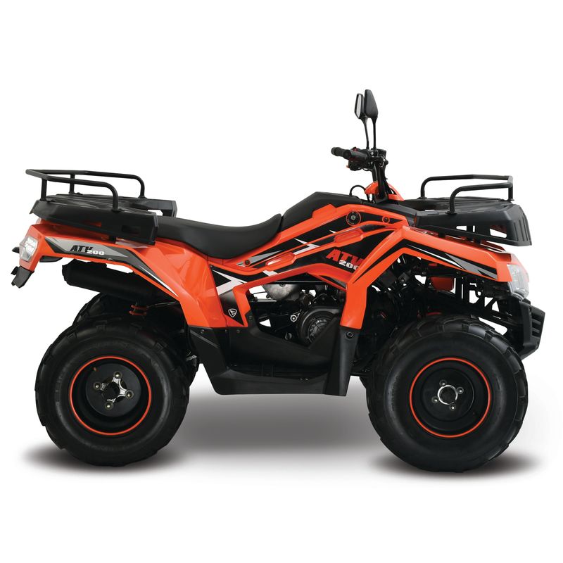Cuatrimoto-Italika-ATV200-Naranja