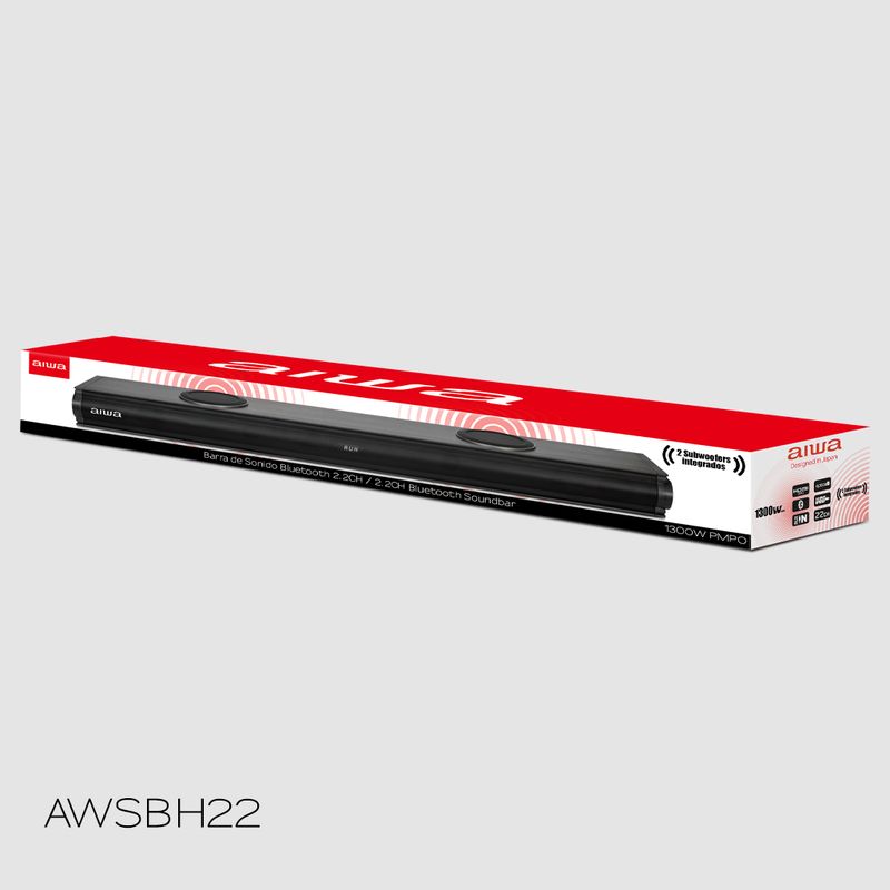 AIWA Soundbar Subwoofer Barra De Sonido AIWA