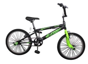 Bicicleta Juvenil tipo Freestyle Excalibur R-20 Negro/Verde