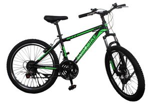 Bicicleta de Adulto Urban R-24 Negro/Verde