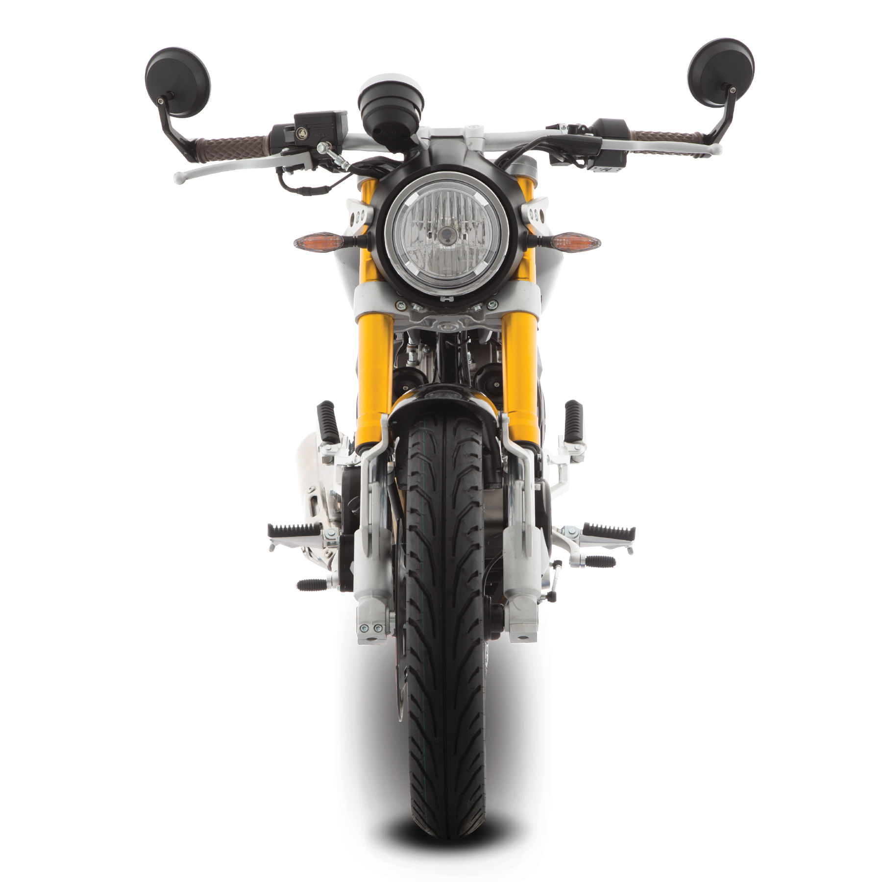 Motocicleta BlackBird Italika Café Racer 2024 Elektra Guatemala