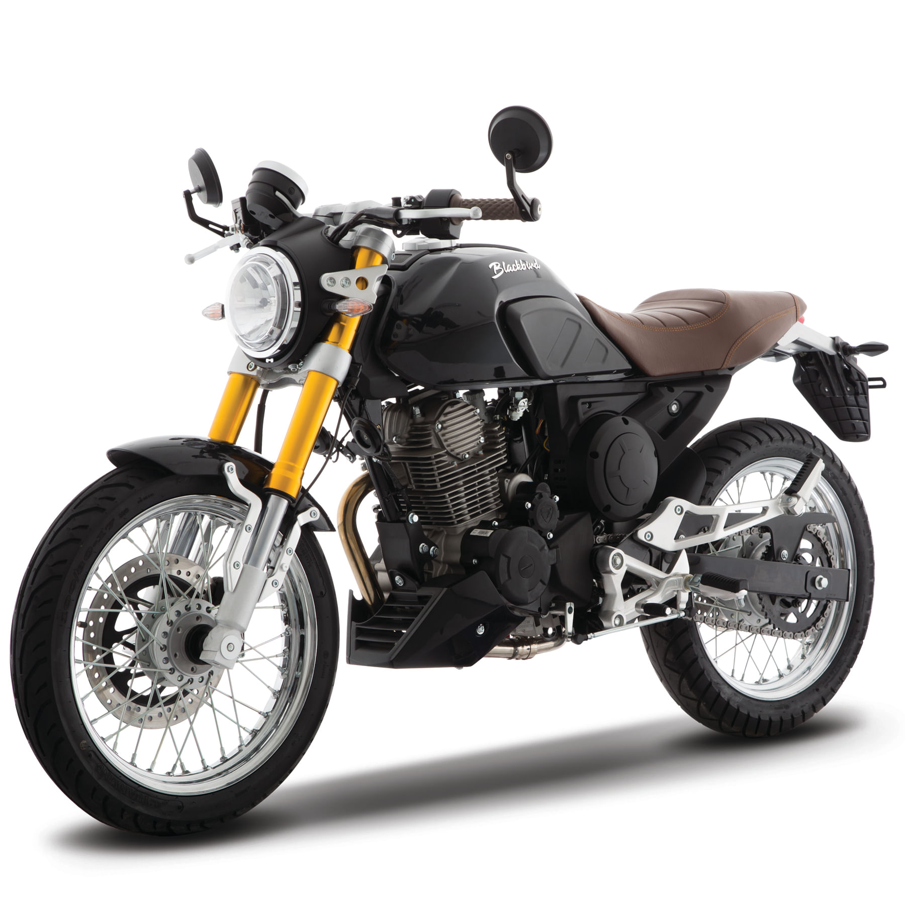 Motocicleta BlackBird Italika Café Racer 2024 Elektra Guatemala