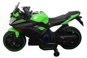 Moto Ninja Eléctrica para niños Verde