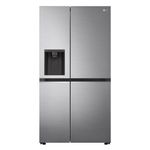 Refrigeradora Side by Side LG de 27 Pies Platinium Silver ThinQ GS75SPP