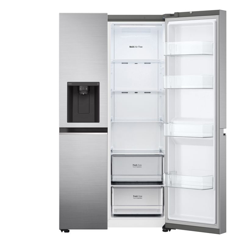 Refrigeradora Side by Side LG de 27 Pies Platinium Silver ThinQ GS75SPP