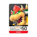 Tarjeta de contenido Nintento eShop de $10
