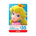 Tarjeta de contenido Nintento eShop de $35 Dolares