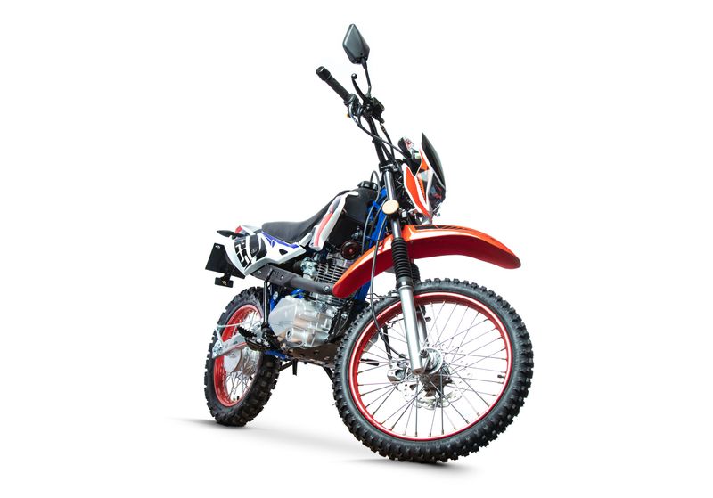 Moto Doble Proposito DM125 Italika 2022 Roja
