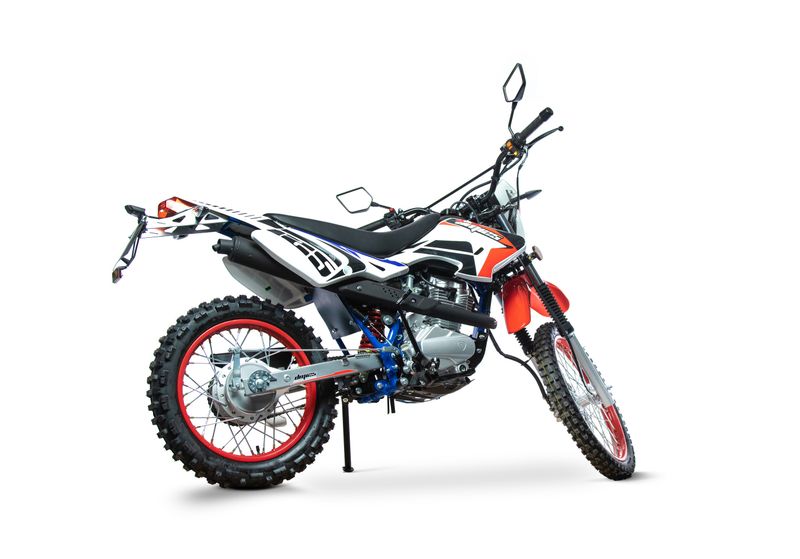 Moto Doble Proposito DM125 Italika 2022 Roja