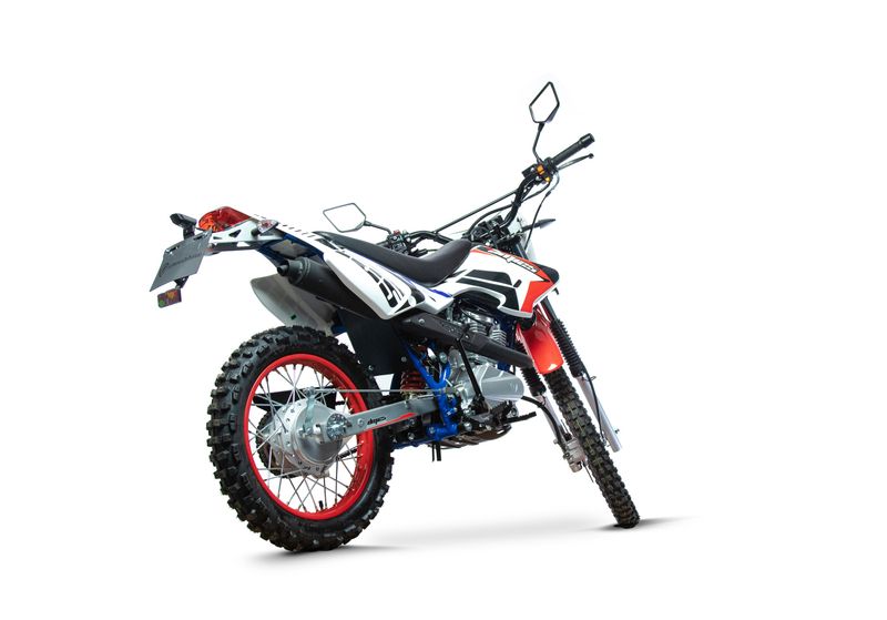Moto Doble Proposito DM125 Italika 2022 Roja