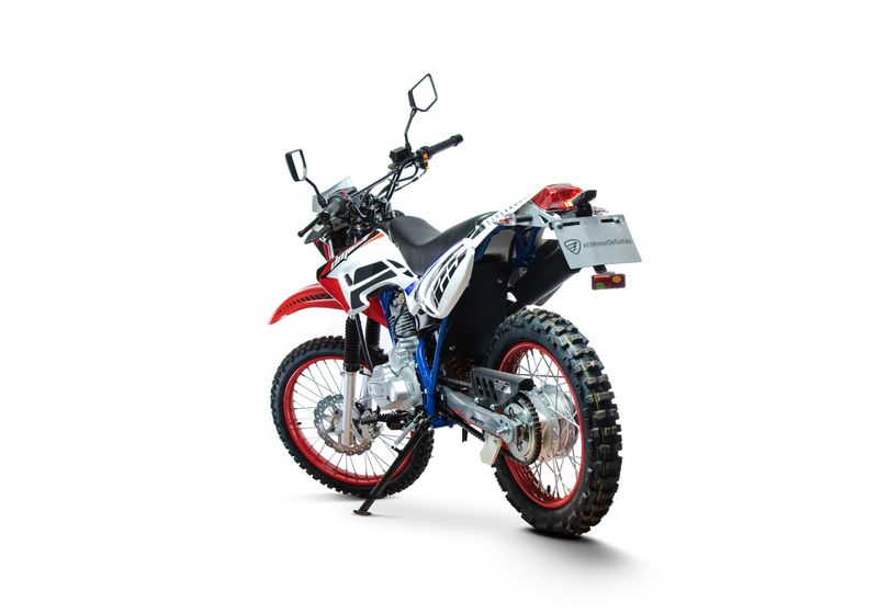 Moto Doble Proposito DM125 Italika 2022 Roja