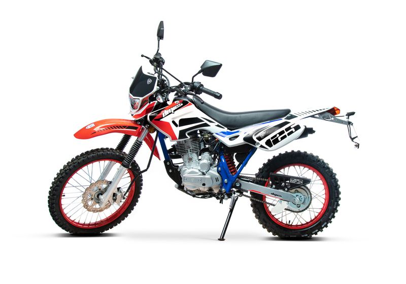 Moto Doble Proposito DM125 Italika 2022 Roja