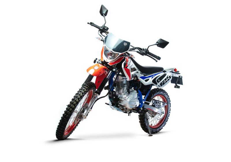 Moto Doble Proposito DM125 Italika 2022 Roja