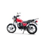 Moto de trabajo Italika GTK125 2022 Roja/Negro