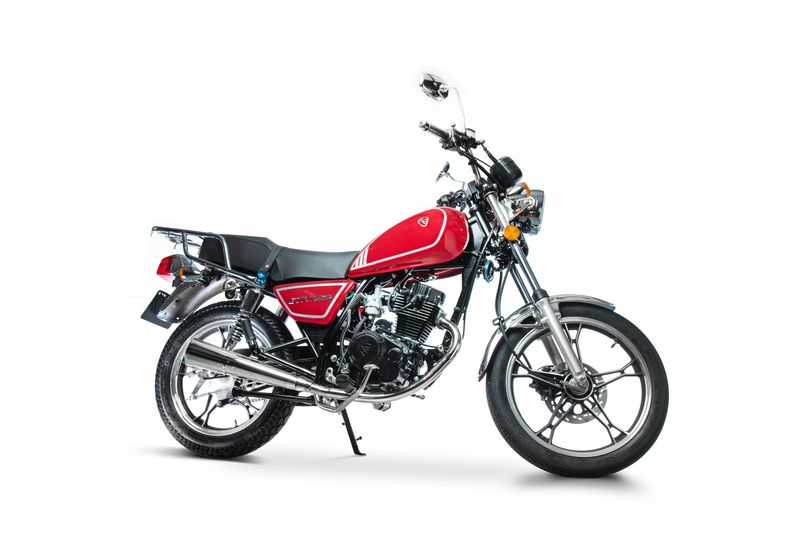 Moto de trabajo Italika GTK125 2022 Roja/Negro