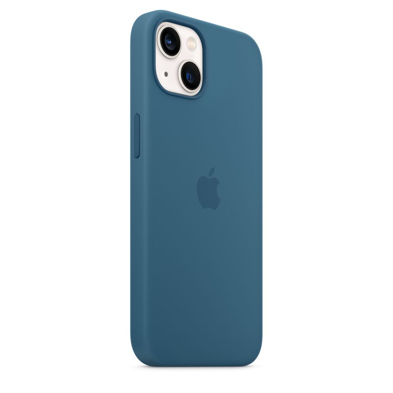 Funda para iPhone 13 Azul Polar de Silicona con MagSafe