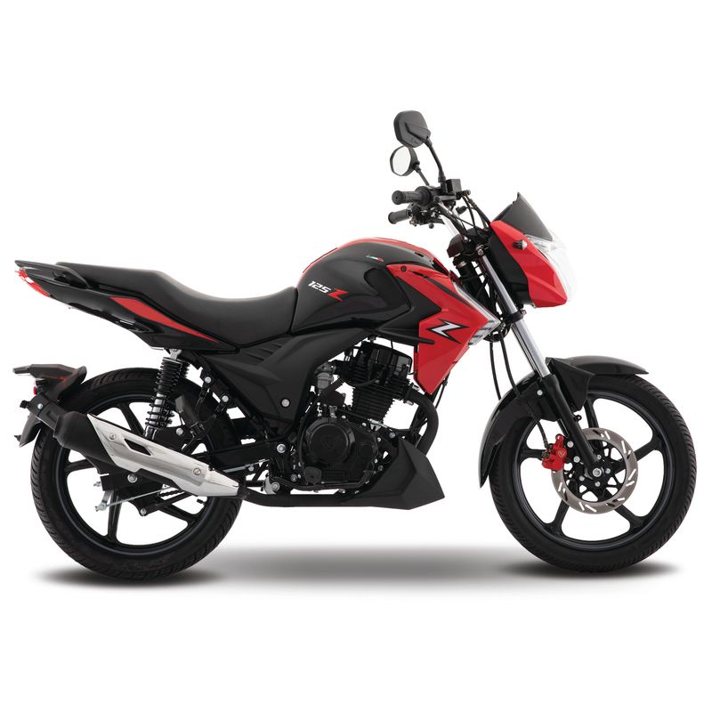 Moto de Trabajo 125Z Italika 2022 Negra/Roja Elektra Guatemala