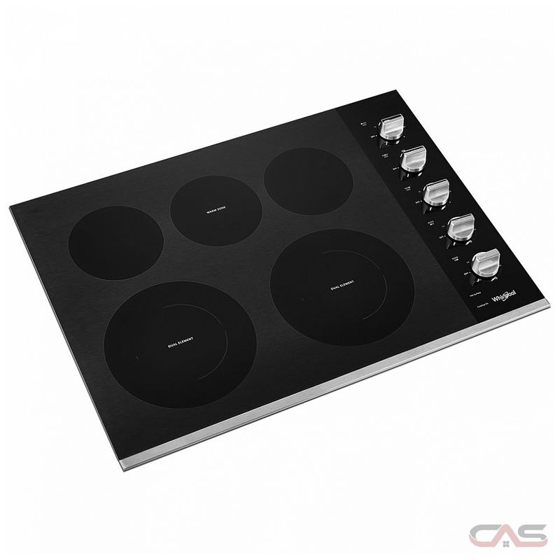 Parrilla eléctrica Whirlpool de 30 pulgadas WCE77US0HS