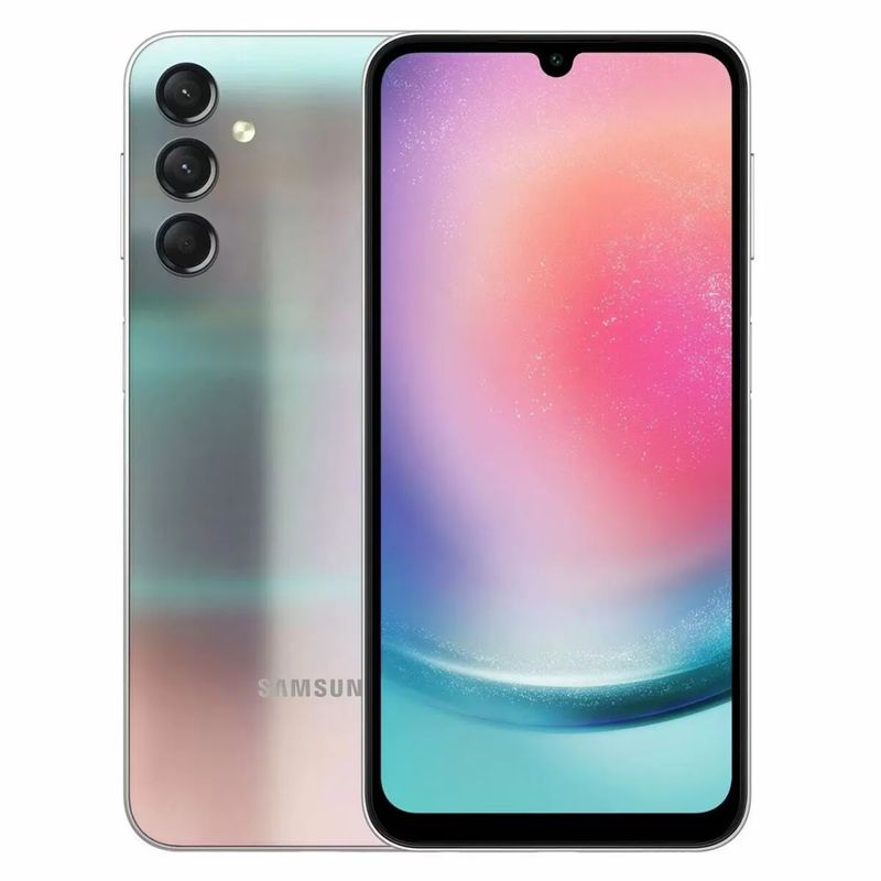 Samsung Galaxy A24 Liberado Plata 4GB Ram 128GB Rom