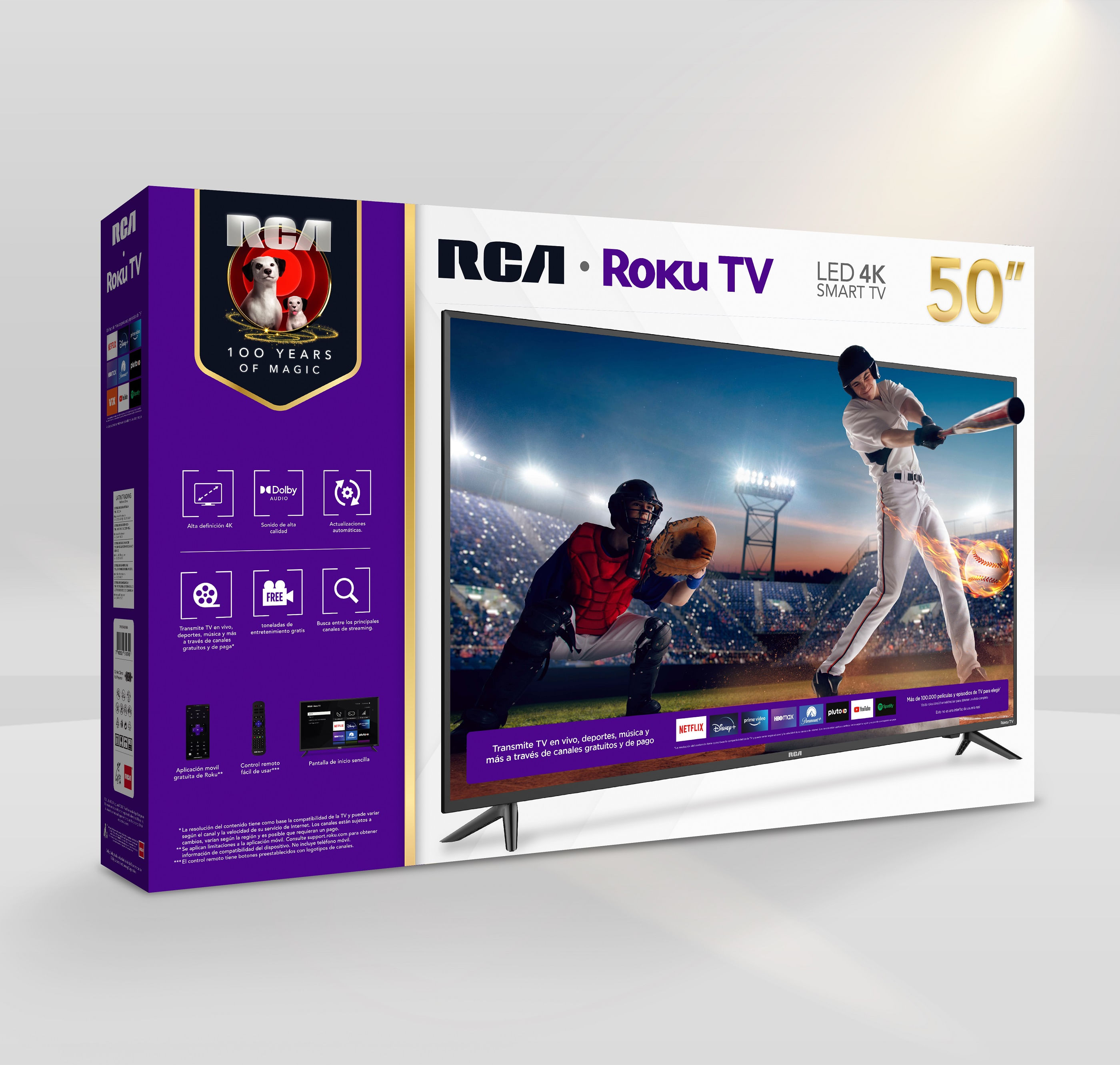 Comprar Led 4k Smart TV RCA RC50RK 50 Pulgadas