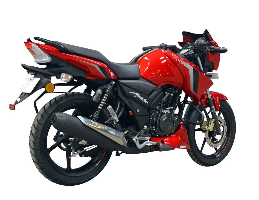 apache rtr 160 rojo