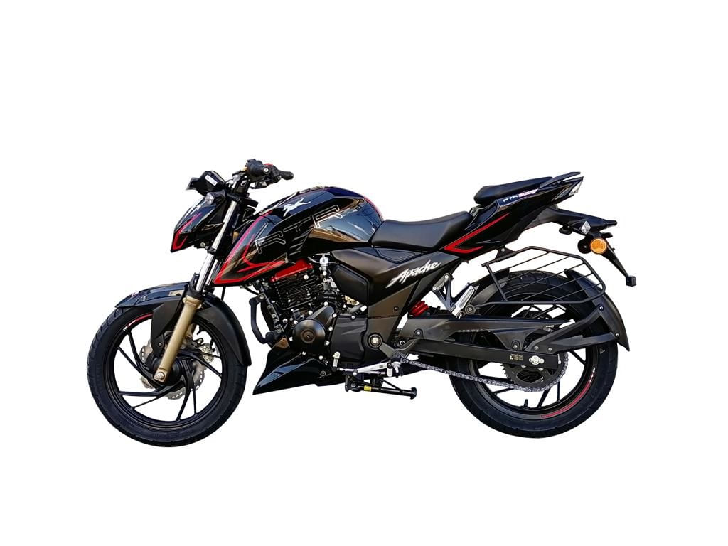 Apache RTR 200 4V Negra 2024 Elektra GT Elektra Guatemala