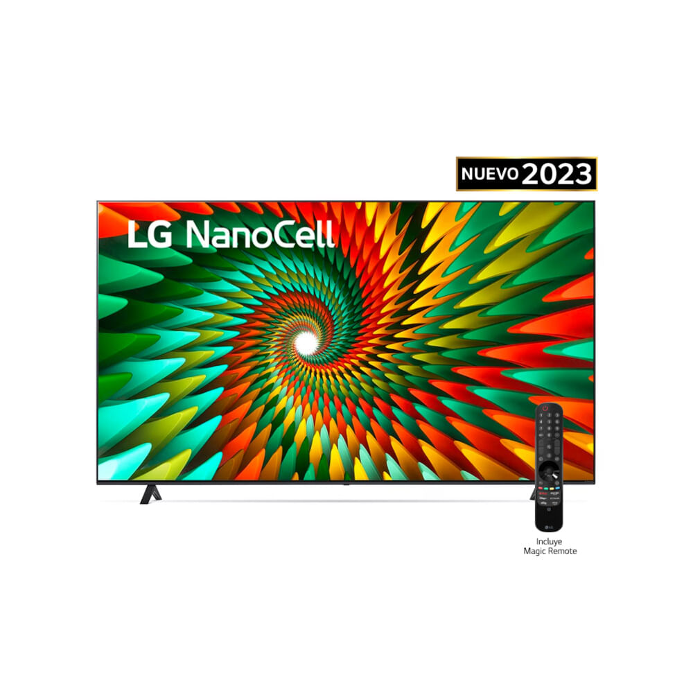Pantalla LG 50 Pulgadas NanoCell ThinQ AI Smart TV 50NANO77SRA a