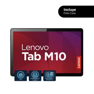 Tablet Lenovo Tab M10 (3rd Gen) 4G LTE, 10.1" WUXGA, Unisoc T610, 4GB, 64GB, Android 11