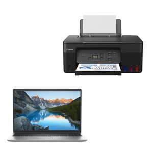 Laptop Dell Inspiron 3535 8gb RAM 1TB + Canon Pixma G2170